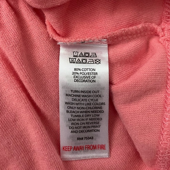 {Tommy Bahama} Hooded Short Sleeve Swim Cover Up in Pink - Baby Girl 18 Months - Picture 8 of 8